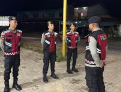 Patroli Kota Presisi Sat Samapta Polres Sekadau Ciptakan Situasi Kamtibmas Kondusif