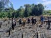 Polsek Nanga Mahap Dampingi Penanaman Jagung Di Lahan Warga 