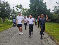 Dandim Sintang Ikuti Fun Run My Home Sintang Anniversary Celebration
