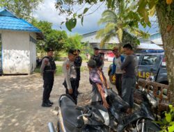 Kanit Turjawali Sat Samapta Polres Ketapang Pimpin Patroli Rutin Di Wilayah Rawan Kriminalitas