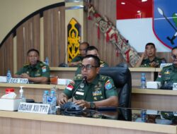 Irdam XII/Tpr Pimpin Taklimat Awal Audit Kinerja Triwulan II TA. 2025