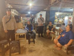 Samapta Polsek Menyuke Rutin Lakukan Patroli Malam