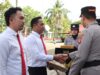 Kapolresta Pontianak Berikan Penghargaan kepada 22 Personel Berprestasi