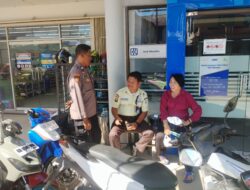 Anggota Polsek Ajak Warga Tidak Percaya Berita Hoaks