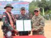 TMMD Imbangan ke 124 Di Kabupaten Sanggau Resmi Ditutup