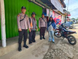 Samapta Polsek Menyuke Laksanakan Patroli Dan Memberi Himbauan Cegah Premanisme