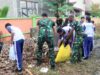 Kodim 1205/Sintang Gelar Aksi Bersih-Bersih Untuk Memperingati Hari Lingkungan Hidup Sedunia