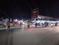 Polsek Tumbang Titi Laksanakan Pengamanan Pawai Sambut Hari Raya Iduladha 1446 H