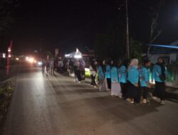 Kapolsek Air Besar Pastikan Takbir Keliling Berjalan Aman Terkendali
