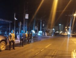 Patroli Skala Besar Ciptakan Rasa Aman Pada Malam Idul Adha di Kota Singkawang