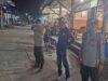 Pastikan Kamtibmas Kondusif Polsek Kota Baru Gelar Patroli Malam