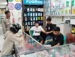 Anggota Polsek Sengah Temila Ajak Masyarakat Bersama Sama Cegah Kriminalitas
