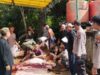 Polsek Mempawah Hulu Pantau Pemotongan Hewan Kurban