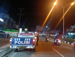 Sat Lantas Polres Ketapang Gelar Patroli Malam Untuk Antisipasi Laka Lantas Dan Kemacetan