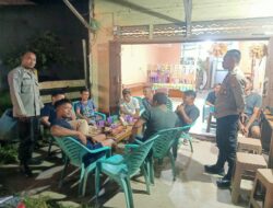 Polsek Belimbing Gelar Patroli Malam Hari