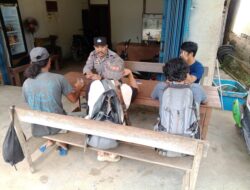 Kapolsek Air Besar Dorong Bhabinkamtibmas Aktif Terjun Ke Tengah Masyarakat
