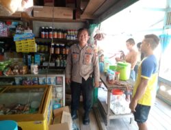 Dekat dengan Warga Polisi Sebangki Aktif Sambangi Masyarakat