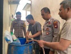 Polsek Mempawah Hulu lakukan pembuatan pupuk MIGO Mikroba Indotani