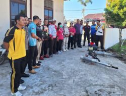 Cegah DBD, Puskesmas Ngabang Lakukan Fogging Di Lingkungan Kantor Dan Asrama Polsek Ngabang