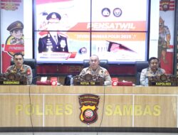 Penguatan Fungsi Kehumasan Polres Sambas Terima Arahan Langsung Dari Divhumas Polri