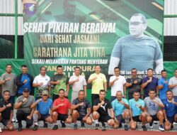 Buka Kejuaraan Tenis Lapangan Pangdam XII/Tpr Harap Dapat Tingkatkan Semangat Kebersamaan
