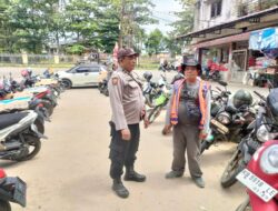 Sambang Dialogis Polsek Ngabang Aipda Hamdani Ingatkan Untuk Tetap Jaga Keamanan Lingkungannya