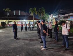 Kasat Narkoba Polres Ketapang Pimpin Patroli Gabungan Antisipasi Balap Liar Dan Gangguan Kamtibmas