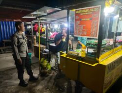 Patroli Malam Polsek Menjalin Cegah Tindak Kriminalitas Di Lingkungan