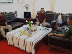 Kodim 1204/Sanggau Terima Kunjungan Kepala Rutan kelas IIB Sanggau