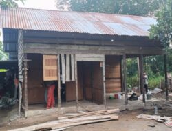 Renovasi Bedah Rumah Dalam Rangka Hari Bhayangkara ke-79, Polda Kalbar Hadirkan Kebahagiaan Untuk Warga