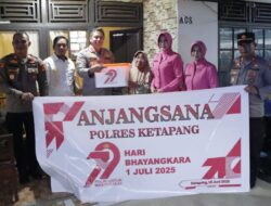 Wujud Penghormatan Dan Penghargaan, Polres Ketapang Laksanakan Anjangsana ke Purnawirawan Dan Warakawuri Polri