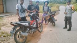 Cegah Gangguan Kamtibmas Polisi Lakukan Patroli Sambang Di Desa