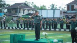Personel TNI – Polri Di Kalbar Khidmat Ikuti Upacara Bendera Tujuh Belasan