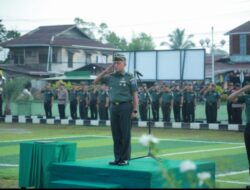 Personel TNI – Polri Di Kalbar Khidmat Ikuti Upacara Bendera Tujuh Belasan