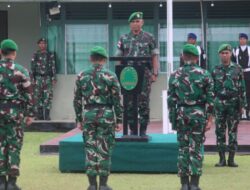 Kodim 1204/Sanggau Menggelar Upacara Bendera 17-an Bulan Juni 2025