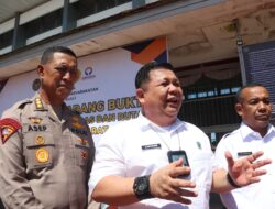 Kalbar Bersatu Lawan Narkoba Polda Kalbar Tegaskan Komitmen Dan Musnahkan Barang Bukti Dari Lapas Rutan