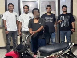 Jatanras Satreskrim Polres Landak Tangkap Pelaku Pencurian Motor Dinas Pemda