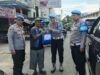 Siepropam Polres Sintang Terus Gelar Aksi Propam Berbagi Dalam Rangka Sambut HUT Bhayangkara Ke 79