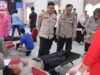 PMI Apresiasi Donor Darah Polres Sekadau Dalam Rangka Hari Bhayangkara ke-79