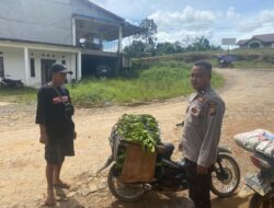 Polsek Meranti Patroli Dialogis Dalam Rangka Menciptakan Situasi kondusif Dan terkendali