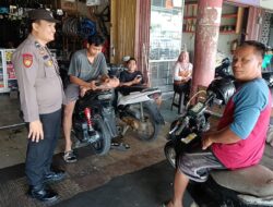 Piket Jaga Laksanakan Patroli Keamanan Untuk Menjaga Situasi Tetap Aman Kondusif