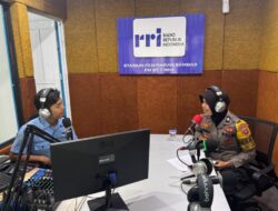 Briptu Annisa CHINDILA Sampaikan Himbauan Pencegahan Kekerasan Seksual Dan Stop Bullying Melalui Dialog Interaktif Di Radia RRI