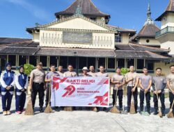 Polres Sambas Gelar Kegiatan Bhakti Religi Dan Bhayangkari Peduli Dalam Rangka Hari Bhayangkara ke-79