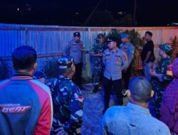 Polsek Putussibau Selatan Gelar Patroli Gabungan Sasar Tempat Hiburan Malam Cegah Gangguan Kamtibmas