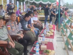 Polres Sambas Amankan Festival Muare Ulakan Dan Lomba Sampan Bidar se-Kalbar Tahun 2025