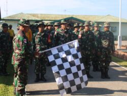 Kodim 1204/Sanggau Menggelar Latihan Fisik Dalam Rangka PSJM