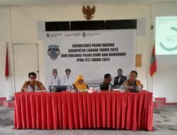 Kapolsek Mandor Hadiri Rapat Penyuluhan Pajak Daerah Dan Launching Samsat Gokatan Di Desa Mandor
