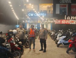 Lakukan Patroli Malam Hari Untuk Menekan Angka Kriminalitas Di Wilayah Hukum Polsek Ngabang