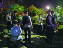 Polres Sambas Gelar Patroli Skala Besar untuk Ciptakan Kondisi Kamtibmas Yang Kondusif
