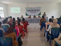 Kapolsek Menyuke Hadiri Lokmin Lintas Sektor Triwulan Puskesmas Simpang Tiga